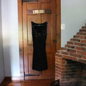 Ralph Lauren Sparkly Black Dress